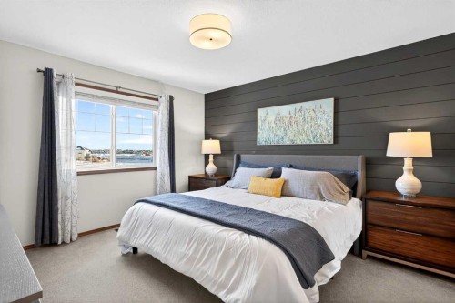 228 Sagewood Landing Sw, Airdrie, AB - Indoor Photo Showing Bedroom