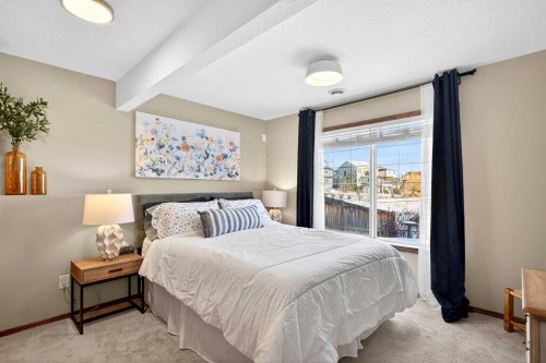 228 Sagewood Landing Sw, Airdrie, AB - Indoor Photo Showing Bedroom