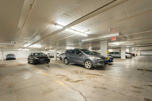 1101-1053 10 Street Sw, Calgary, AB - Indoor Photo Showing Garage