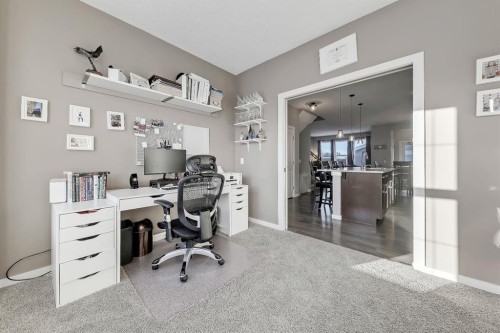 300 Marquis Heights Se, Calgary, AB - Indoor Photo Showing Office