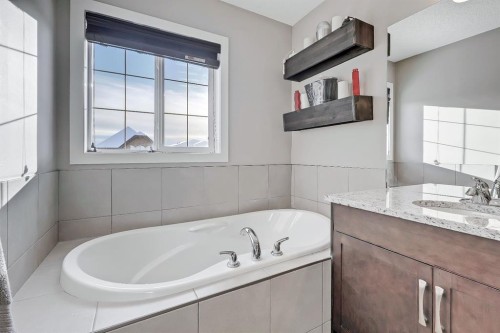 300 Marquis Heights Se, Calgary, AB - Indoor Photo Showing Bathroom
