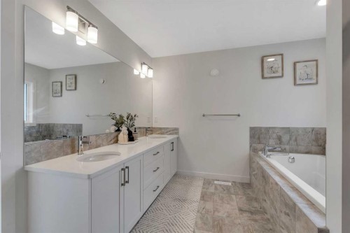 172 Precedence Hill, Cochrane, AB - Indoor Photo Showing Bathroom