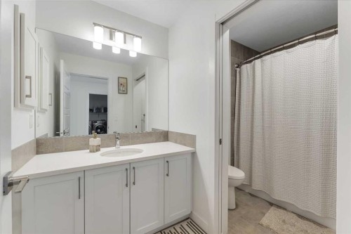 172 Precedence Hill, Cochrane, AB - Indoor Photo Showing Bathroom