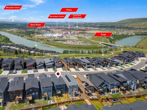 172 Precedence Hill, Cochrane, AB - Outdoor With Body Of Water With View