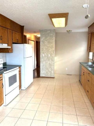 125 Big Springs Drive, Airdrie, AB - Indoor Photo Showing Kitchen