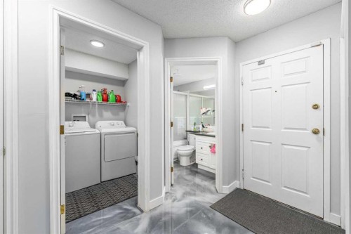 109-777 3 Avenue Sw, Calgary, AB - Indoor Photo Showing Laundry Room