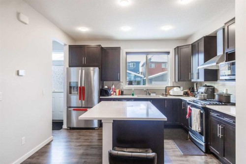 61 Savanna Link Ne, Calgary, AB - Indoor Photo Showing Kitchen