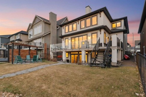 163 Masters Cove Se, Calgary, AB - Outdoor With Deck Patio Veranda