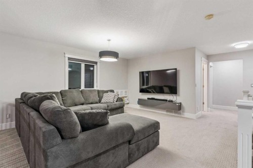 163 Masters Cove Se, Calgary, AB - Indoor Photo Showing Living Room