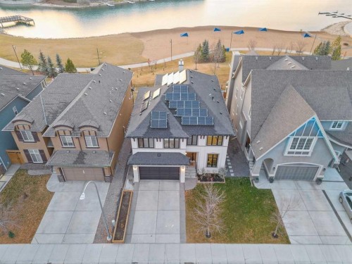 163 Masters Cove Se, Calgary, AB -  With Facade