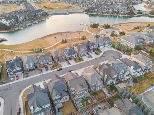 163 Masters Cove Se, Calgary, AB - Outdoor With Body Of Water With View
