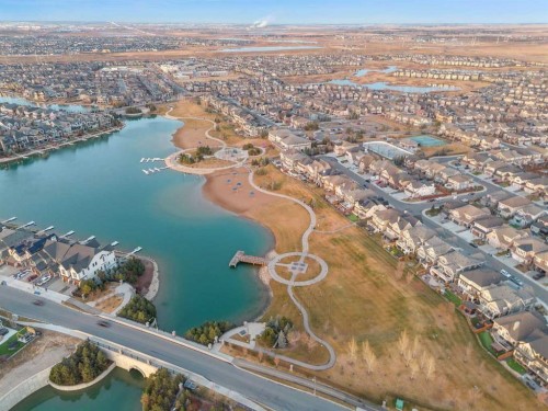 163 Masters Cove Se, Calgary, AB - Outdoor With Body Of Water With View