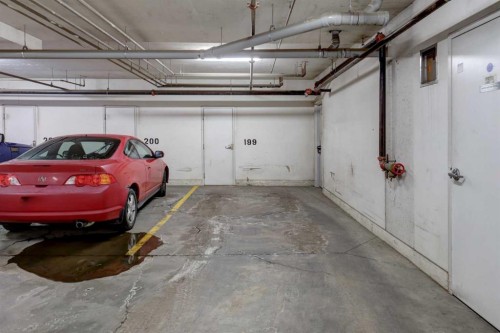 402-120 Country Village Circle Ne, Calgary, AB - Indoor Photo Showing Garage