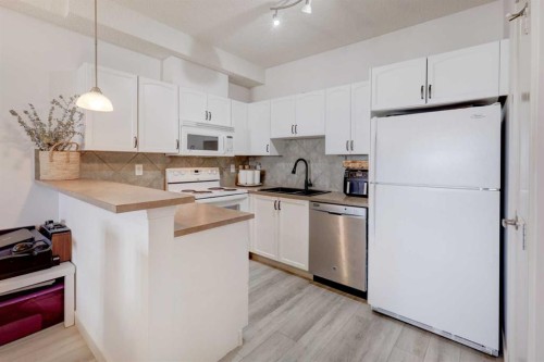 402-120 Country Village Circle Ne, Calgary, AB - Indoor Photo Showing Kitchen