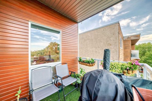 201-2124 17 Street, Calgary, AB - Outdoor With Deck Patio Veranda With Exterior