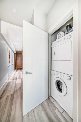 201-2124 17 Street, Calgary, AB - Indoor Photo Showing Laundry Room