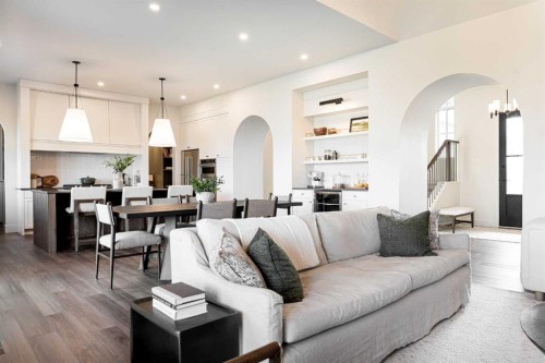 57 Legacy Forest Heights Se, Calgary, AB - Indoor Photo Showing Living Room