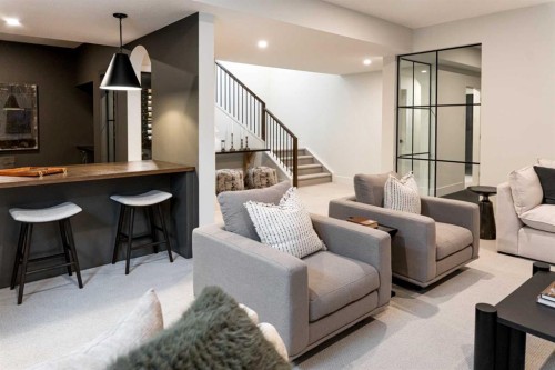 57 Legacy Forest Heights Se, Calgary, AB - Indoor Photo Showing Living Room