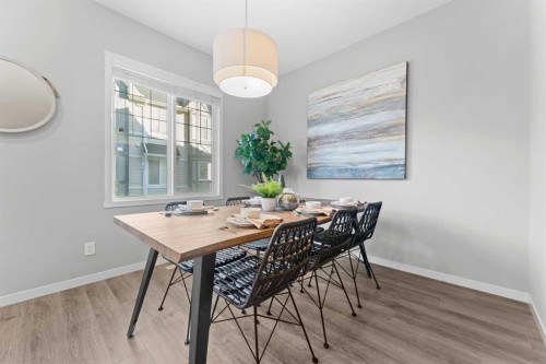 108 Nolanlake Villas Nw, Calgary, AB - Indoor Photo Showing Dining Room