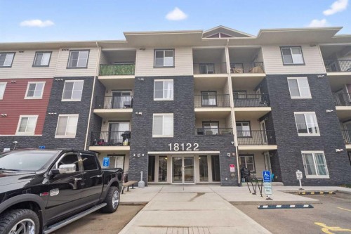 310-18122 77 Street Nw, Edmonton, AB - Outdoor With Balcony With Facade