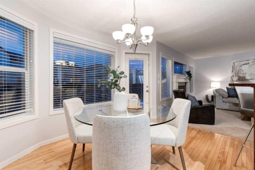 120 New Brighton Lane Se, Calgary, AB - Indoor Photo Showing Dining Room