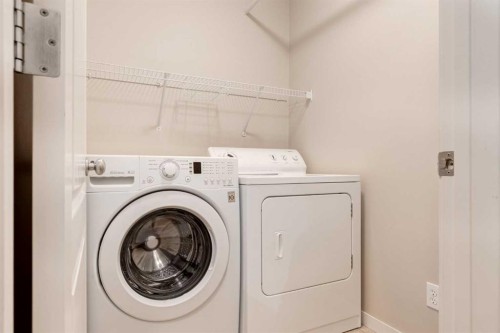 120 New Brighton Lane Se, Calgary, AB - Indoor Photo Showing Laundry Room