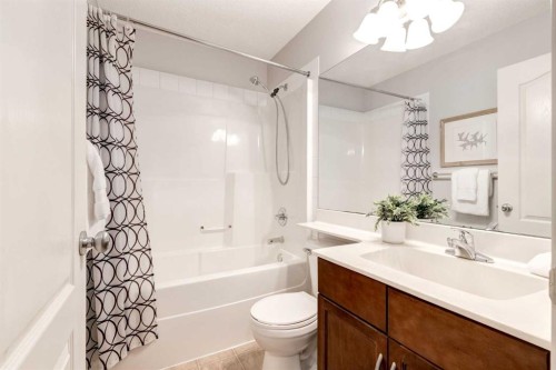 120 New Brighton Lane Se, Calgary, AB - Indoor Photo Showing Bathroom