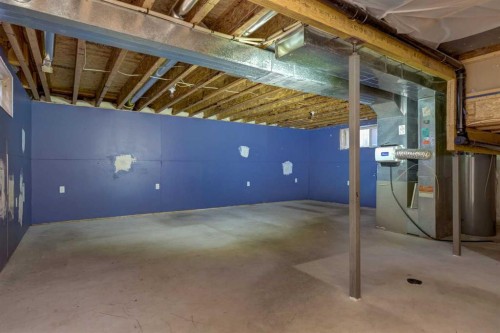 120 New Brighton Lane Se, Calgary, AB - Indoor Photo Showing Basement
