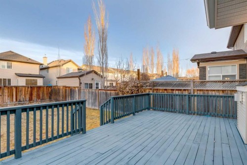 120 New Brighton Lane Se, Calgary, AB - Outdoor With Deck Patio Veranda With Exterior