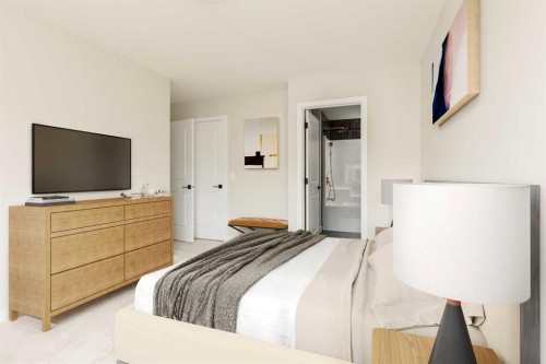 707-4270 Norford Avenue Nw, Calgary, AB - Indoor Photo Showing Bedroom