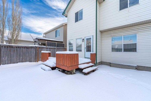 283 Prestwick Landing Se, Calgary, AB - Outdoor With Deck Patio Veranda With Exterior