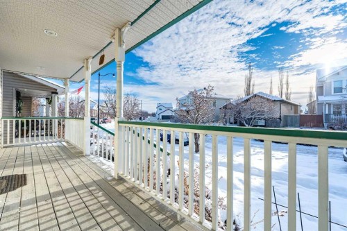 283 Prestwick Landing Se, Calgary, AB - Outdoor With Deck Patio Veranda