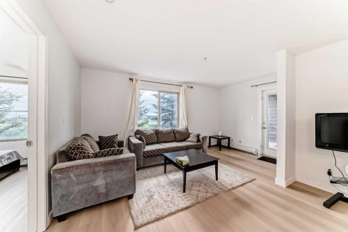 211-355 Taralake Way Ne, Calgary, AB - Indoor Photo Showing Living Room
