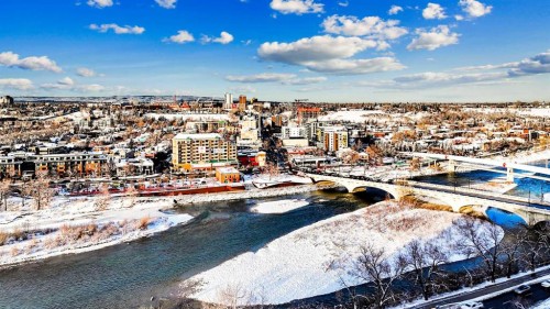 705-1088 6 Avenue Sw, Calgary, AB - Outdoor With View