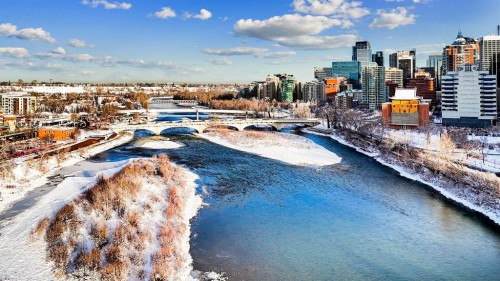 705-1088 6 Avenue Sw, Calgary, AB - Outdoor With View