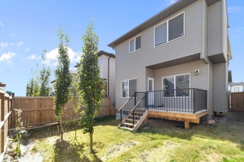 628 Edgefield Street, Strathmore, AB - Outdoor With Deck Patio Veranda With Exterior