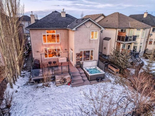 74 Sherwood Point Nw, Calgary, AB - Outdoor With Deck Patio Veranda