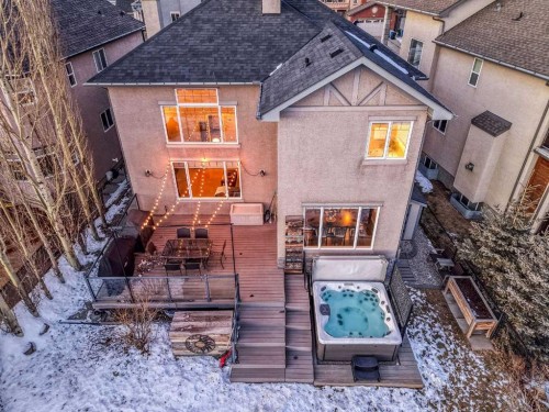 74 Sherwood Point Nw, Calgary, AB - Outdoor With Deck Patio Veranda