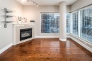 1907-920 5 Avenue Sw, Calgary, AB  - Indoor With Fireplace 