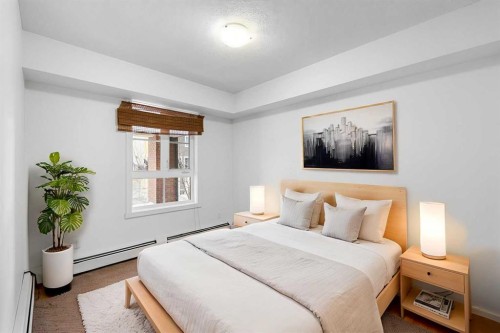 1211-279 Copperpond Common Se, Calgary, AB - Indoor Photo Showing Bedroom