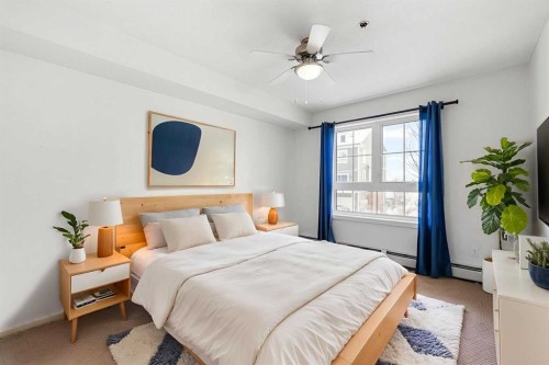 1211-279 Copperpond Common Se, Calgary, AB - Indoor Photo Showing Bedroom