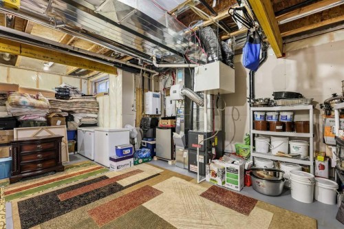 143 Masters Link Se, Calgary, AB - Indoor Photo Showing Basement