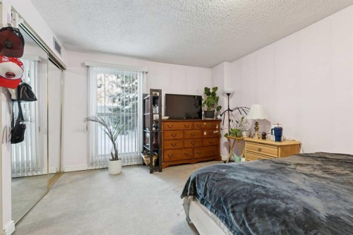 1107-201 Brae Glen Sw, Calgary, AB - Indoor Photo Showing Bedroom