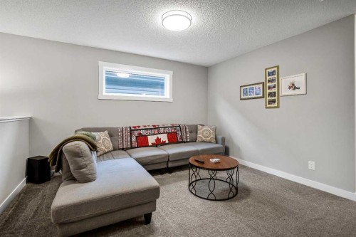 131 Seton Heath Se, Calgary, AB - Indoor Photo Showing Living Room