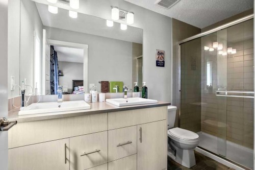 131 Seton Heath Se, Calgary, AB - Indoor Photo Showing Bathroom