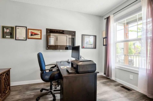 131 Seton Heath Se, Calgary, AB - Indoor Photo Showing Office