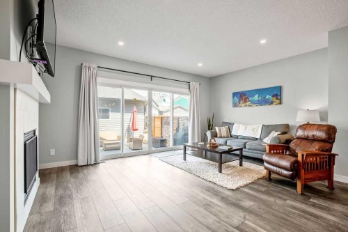 131 Seton Heath Se, Calgary, AB - Indoor Photo Showing Living Room