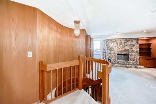 5632 21 Street Sw, Calgary, AB - Indoor Photo Showing Other Room With Fireplace