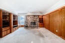 5632 21 Street Sw, Calgary, AB  - Indoor With Fireplace 