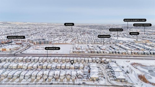 402 Hillcrest Circle Sw, Airdrie, AB - Outdoor With View